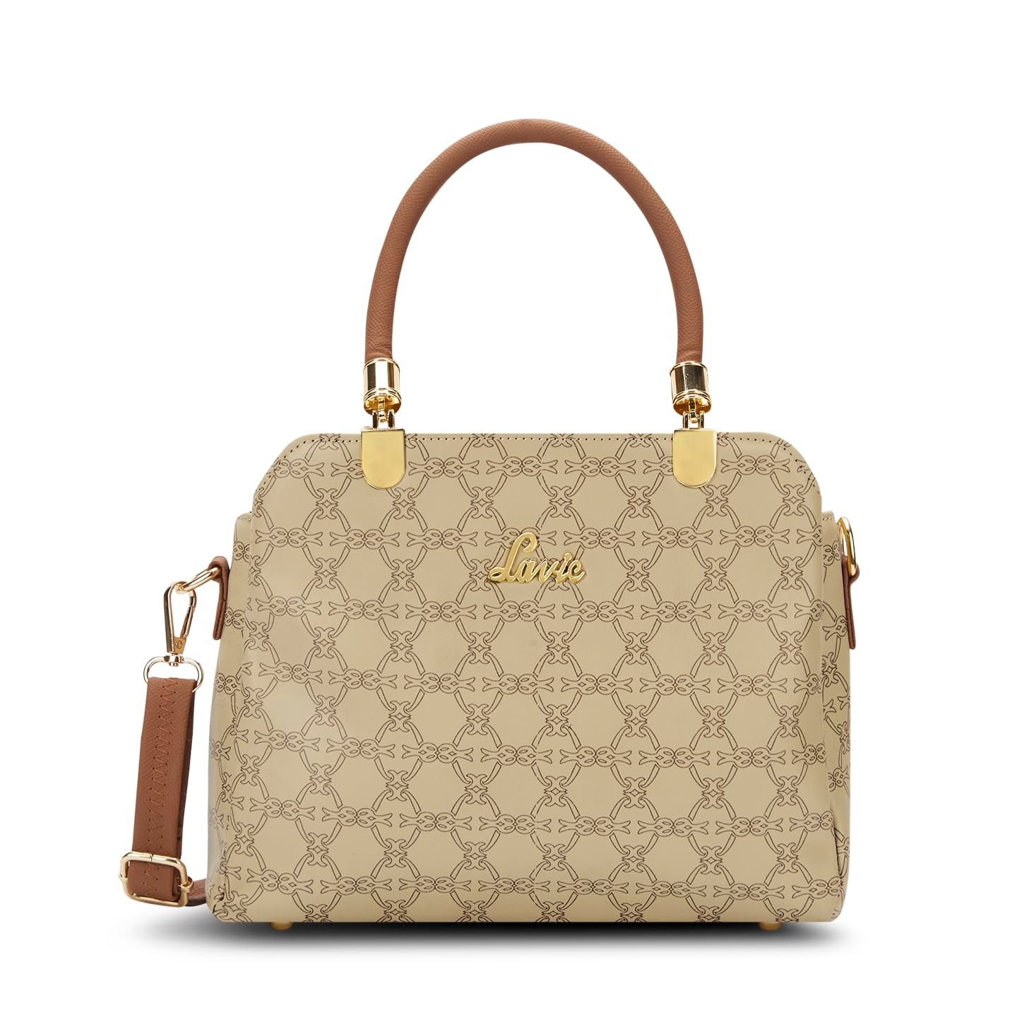 Lavie Women's Neeza 3C Satchel Bag for Women | Satchel Handbag for Work | Ladies purse | Stylish Shoulder Bag | Gift for Women