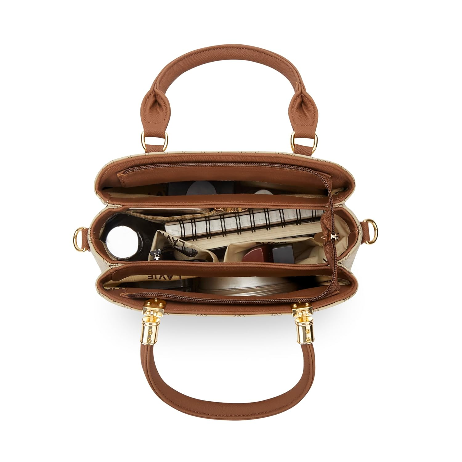 Lavie Women's Neeza 3C Satchel Bag for Women | Satchel Handbag for Work | Ladies purse | Stylish Shoulder Bag | Gift for Women - Image 3